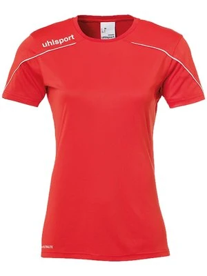 T-shirt z nadrukiem Uhlsport czerwony