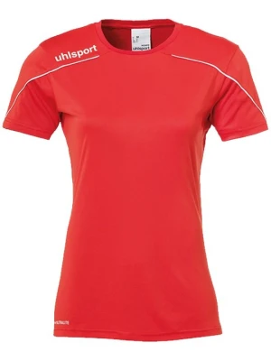 T-shirt z nadrukiem Uhlsport czerwony