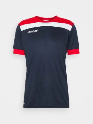 T-shirt z nadrukiem Uhlsport granatowy