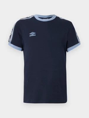 T-shirt basic Umbro granatowy
