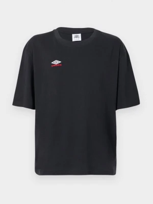 T-shirt z nadrukiem Umbro czarny