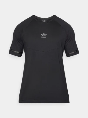 T-shirt z nadrukiem Umbro czarny