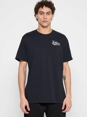 T-shirt z nadrukiem Under Armour czarny
