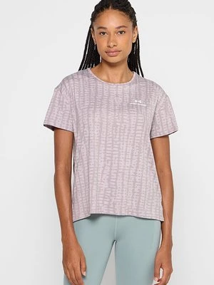 T-shirt z nadrukiem Under Armour mauve