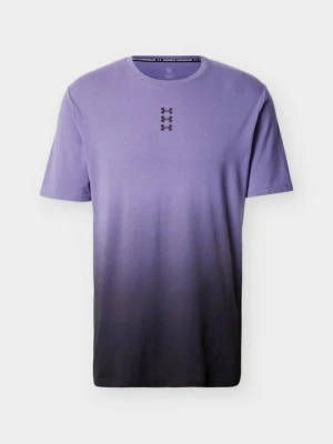 T-shirt z nadrukiem Under Armour fioletowy