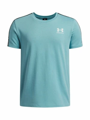 T-shirt z nadrukiem Under Armour niebieski