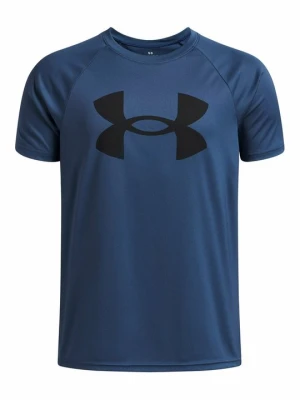 T-shirt z nadrukiem Under Armour niebieski