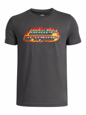 T-shirt z nadrukiem Under Armour szary