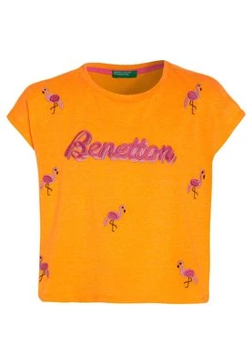 T-shirt z nadrukiem United Colors of Benetton