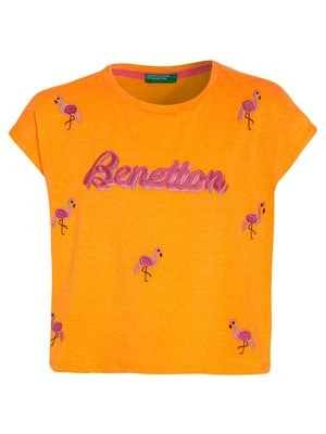 T-shirt z nadrukiem United Colors of Benetton