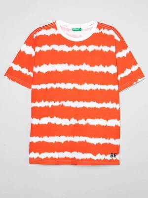 T-shirt z nadrukiem United Colors of Benetton