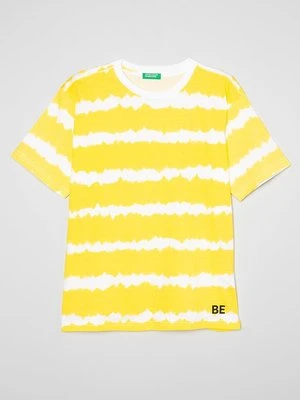 T-shirt z nadrukiem United Colors of Benetton