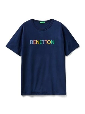 T-shirt z nadrukiem United Colors of Benetton