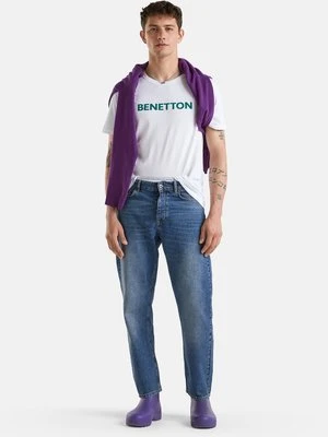 T-shirt z nadrukiem United Colors of Benetton