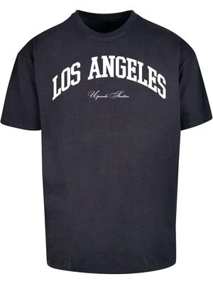 T-shirt z nadrukiem Upscale by Mister Tee