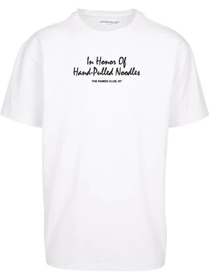 T-shirt z nadrukiem Upscale by Mister Tee