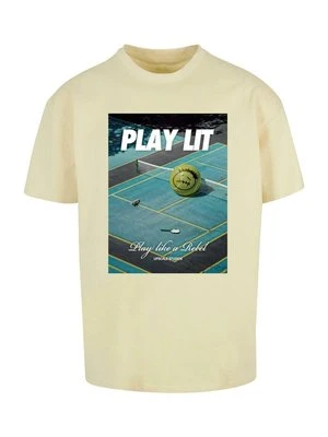 T-shirt z nadrukiem Upscale by Mister Tee