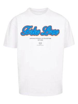 T-shirt z nadrukiem Upscale by Mister Tee