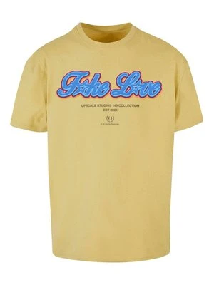 T-shirt z nadrukiem Upscale by Mister Tee