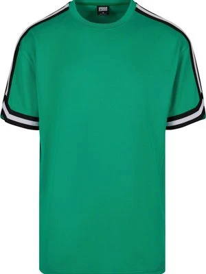 T-shirt z nadrukiem Urban Classics zielony