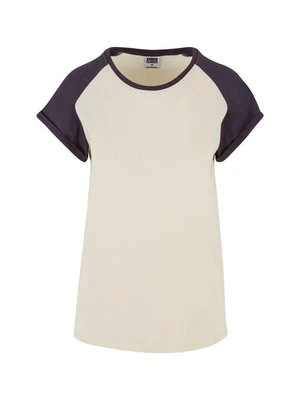 T-shirt z nadrukiem Urban Classics biały