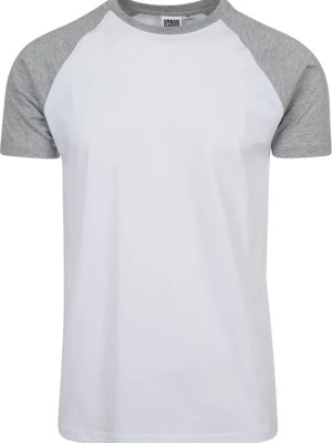 T-shirt z nadrukiem Urban Classics biały