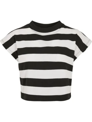 T-shirt z nadrukiem Urban Classics czarny