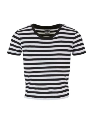 T-shirt z nadrukiem Urban Classics czarny