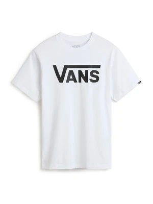T-shirt z nadrukiem Vans biały