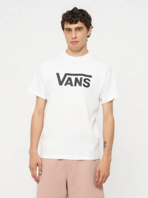 T-shirt z nadrukiem Vans biały