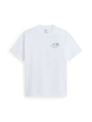 T-shirt z nadrukiem Vans biały