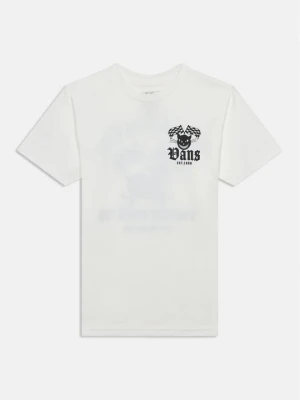 T-shirt z nadrukiem Vans biały