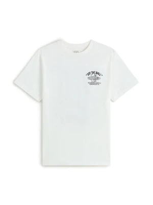 T-shirt z nadrukiem Vans biały