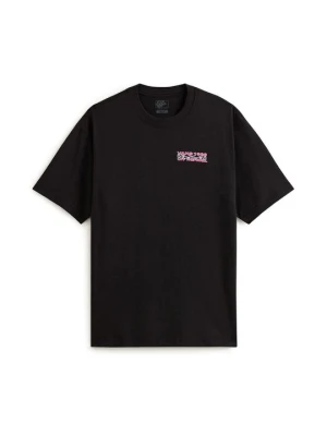 T-shirt z nadrukiem Vans czarny