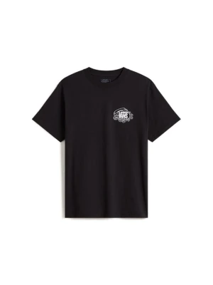T-shirt z nadrukiem Vans czarny