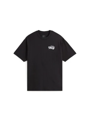 T-shirt z nadrukiem Vans czarny