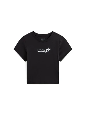 T-shirt z nadrukiem Vans czarny
