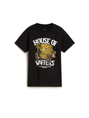 T-shirt z nadrukiem Vans czarny