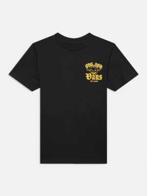 T-shirt z nadrukiem Vans czarny