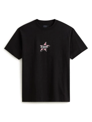 T-shirt z nadrukiem Vans czarny