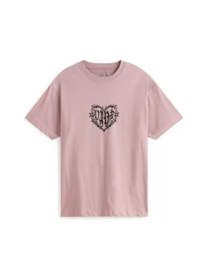 T-shirt z nadrukiem Vans czerwony