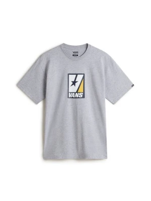 T-shirt z nadrukiem Vans szary
