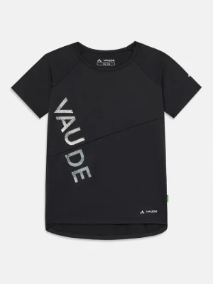 T-shirt z nadrukiem Vaude czarny