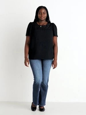 T-shirt z nadrukiem Vero Moda Curve
