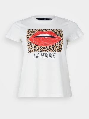 T-shirt z nadrukiem Vero Moda Curve
