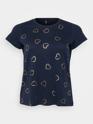T-shirt z nadrukiem Vero Moda Curve