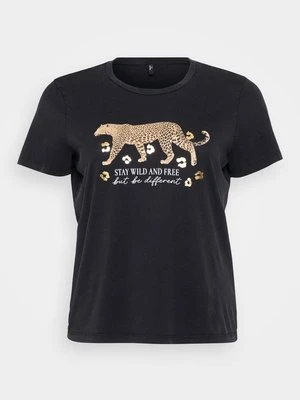 T-shirt z nadrukiem Vero Moda Curve