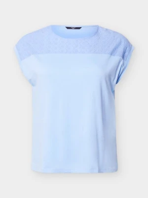 T-shirt z nadrukiem Vero Moda jasnoniebieski
