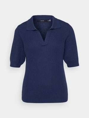 Zdjęcie produktu T-shirt z nadrukiem Vero Moda granatowy