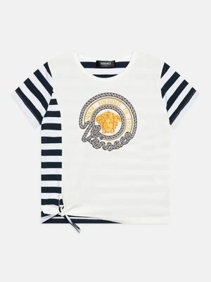 T-shirt z nadrukiem Versace